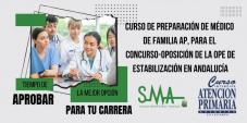 Curso de preparación de Médico de Familia AP, para el concurso oposición de la próxima OPE de Estabilización en Andalucía