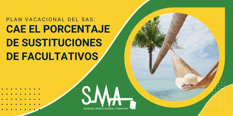 Plan vacacional del SAS: Cae de manera alarmante el porcentaje de sustituciones de facultativos Plan vacacional del SAS: Cae de manera alarmante el porcentaje de sustituciones de facultativos