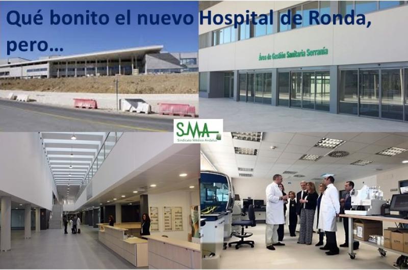 Carta Abierta a Doña Susana Díaz con motivo de la inauguración del nuevo hospital de Ronda.