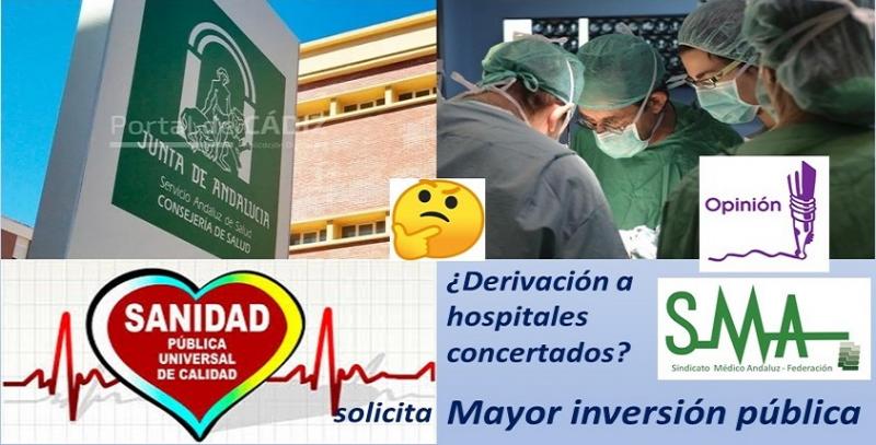 ¿Se van a derivar las consultas de especialidades a hospitales privados concertados?