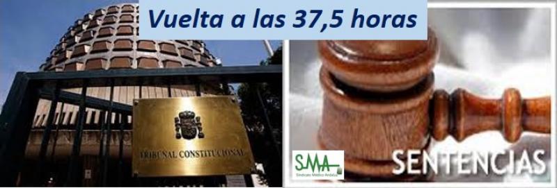 El Tribunal Constitucional suspende las 35 horas en Andalucía. 