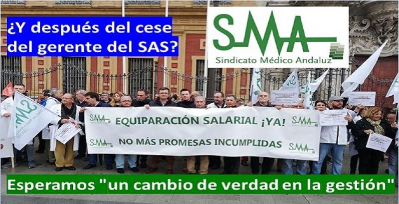 El Sindicato Médico Andaluz aboga por que tras el cese del gerente del SAS haya 