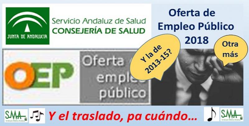 La Junta aprueba la oferta pública de empleo del Servicio Andaluz de Salud para 2018 con 709 plazas para facultativos.