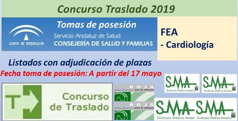 Concurso de Traslados 2019. Publicada en el Boja la resolución definitiva de FEA de Cardiología.
