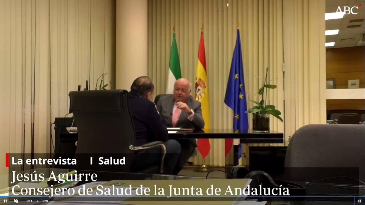 La entrevista del Consejero de Salud al ABC