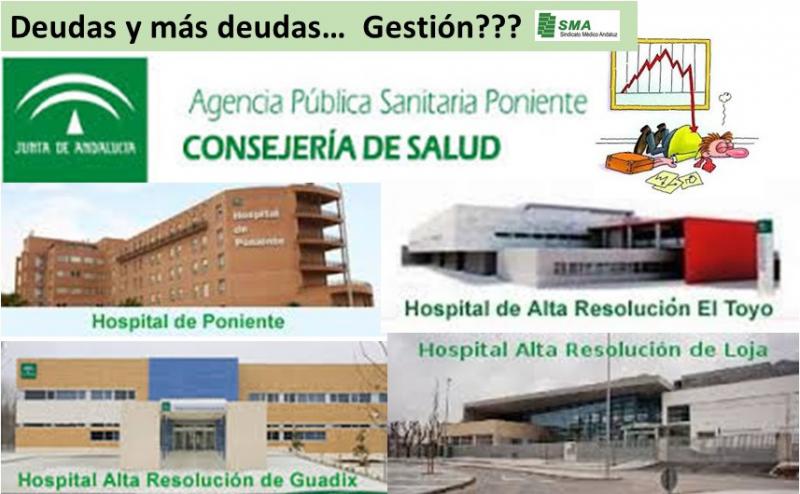Cuatro hospitales en riesgo de cierre por las pérdidas de la Junta.