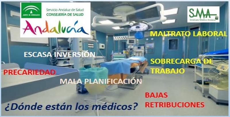 La precariedad agrava el éxodo de médicos de Andalucía.
