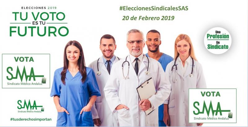 Una profesión, un sindicato. Vota SMA