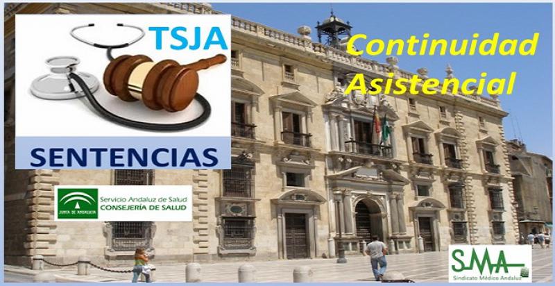 La Continuidad Asistencial no es un derecho del personal. Sentencia de la Sala de Casación del TSJA.