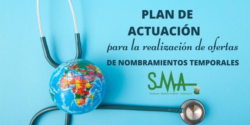 Plan de actuación para la realización de ofertas de nombramientos temporales