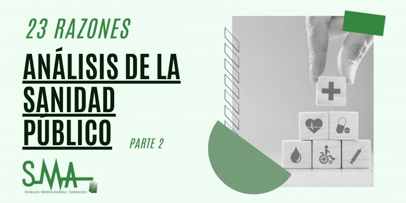23 razones: Análisis de la Sanidad Pública. Parte 2