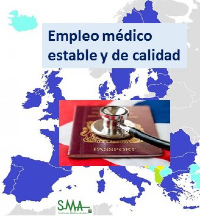 Las ofertas de empleo estable para los médicos españoles llegan del extranjero.