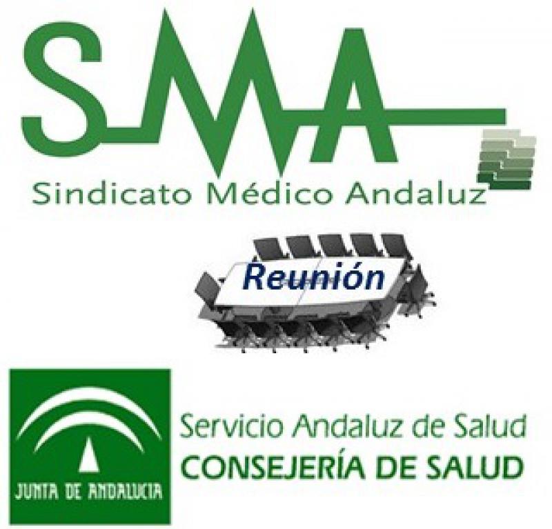 Reunión del Comité Ejecutivo del SMA con la Consejera de Salud.