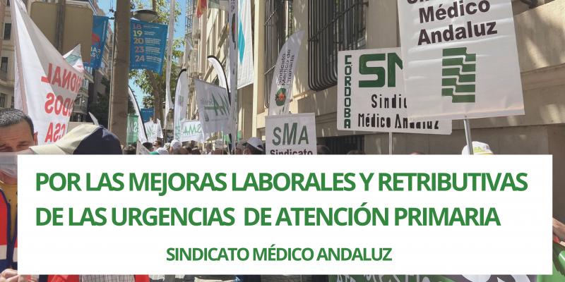 Los médicos andaluces se concentran en Málaga por la situación critica de las urgencias de AP