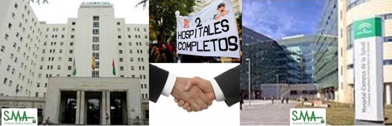 Salud y las plataformas acuerdan el nuevo modelo hospitalario en Granada.