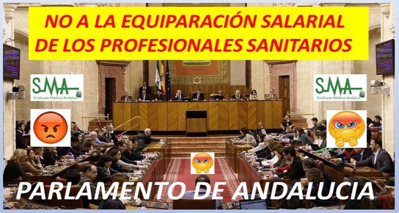 El Parlamento rechaza pedir a la Junta que equipare los sueldos de los profesionales sanitarios con los del resto de España.