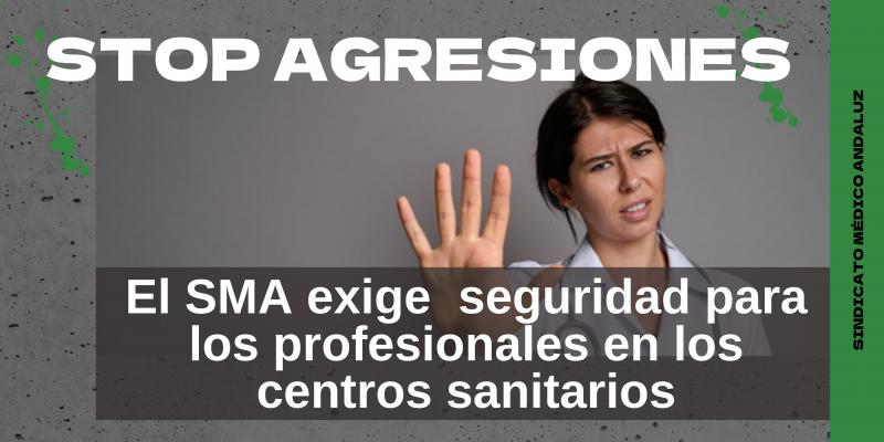 El Sindicato Médico Andaluz exige a la Administración, seguridad para los profesionales en los centros sanitarios