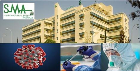 El Sindicato Médico de Málaga denuncia que una doctora se incorpora hoy a su puesto de trabajo sin saber si tiene el coronavirus.
