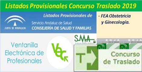 Publicada en el BOJA resolución del Concurso de Traslado 2019 con listados provisionales de FEA Obstetricia y Ginecología.