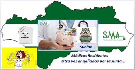 En Andalucía hasta los facultativos en formación cobran menos que en el resto de España.