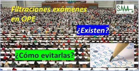 ¿Existen medidas para evitar filtraciones de preguntas de la OPE?