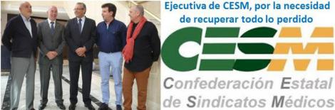 Una dirección ejecutiva de CESM fuerte para una estrategia común en defensa de todos los profesionales.