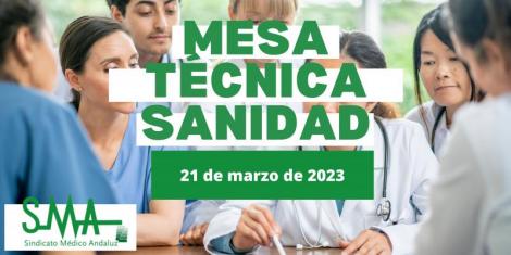 Mesa Técnica de Carrera Profesional del 21 de marzo de 2023