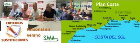 Ante la sospecha del incumplimiento del Plan Costa, los sindicatos anuncian movilizaciones en Málaga.