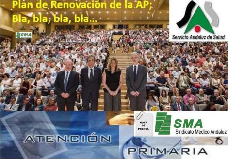 El Plan Renove del SAS para la Atención Primaria. El show electoral continúa.