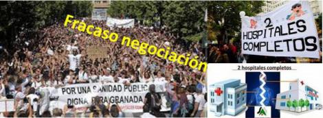 La negociación por la sanidad en Granada salta por los aires.