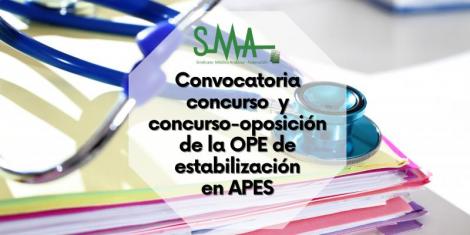 OPE APES: Bases Generales y Específicas del concurso y del concurso-oposición de la OPE de estabilización