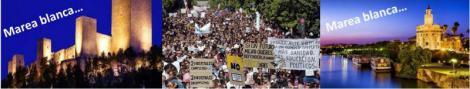Sevilla y Jaén calientan motores para su marea blanca contra los recortes sanitarios en Andalucía.