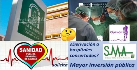 ¿Se van a derivar las consultas de especialidades a hospitales privados concertados?