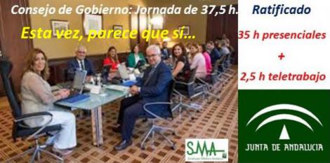 La Junta salva las 35 horas presenciales pese a la sentencia del TC.