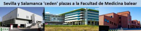 Andalucía y Castilla y León 'ceden' plazas a la facultad de Medicina balear