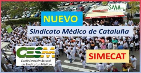 Nuevo sindicato médico 'neutral' en Cataluña, que se integrará en CESM.