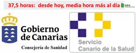 Canarias inicia hoy el nuevo horario con la jornada de 37,5 horas.