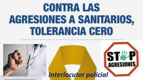 Novedades policiales frente a las agresiones al personal sanitario.