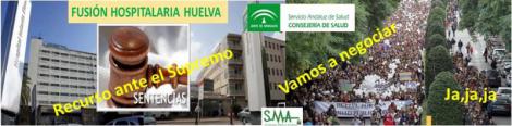 El SAS recurre ante el Supremo la sentencia del TSJA que anula la fusión hospitalaria en Huelva.