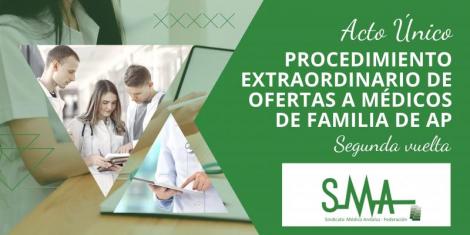 2ª vuelta del Acto Único de contratación de Médicos de Familia