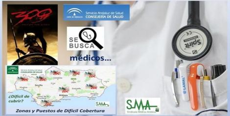 Se buscan 300 médicos... o más.