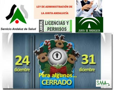 Consideraciones sobre el 24 y 31 de Diciembre. Todavía nos deben esos dos días...