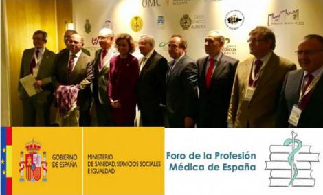Sanidad aboga por reavivar el Foro Profesional Sanitario para cumplir los Acuerdos de 2013.