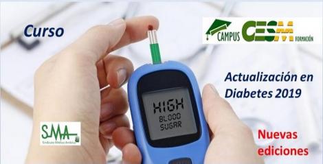 Nuevas ediciones del Curso de CampusCESM: Actualización en Diabetes 2019.
