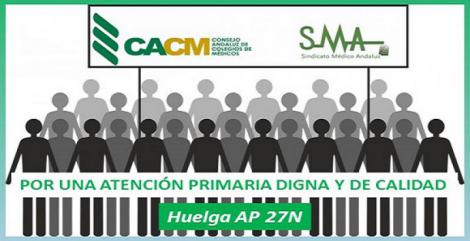 El Consejo Andaluz de Colegios de Médicos se suma a la huelga en Atención Primaria.