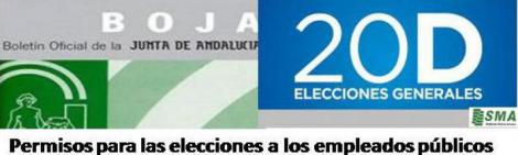 Normas para facilitar el voto a los empleados públicos el 20 D.