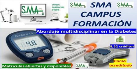 Nuevo curso de formación acreditado: abordaje multidisciplinar en la diabetes.