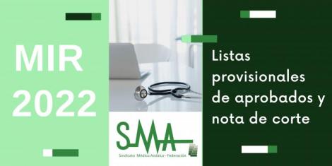 MIR 22: Listas provisionales de aprobados y nota de corte