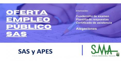Disponibles el cuadernillo de examen, plantilla de respuestas, certificado de asistencia de las pruebas realizadas el pasado 27 de marzo de la OEP 2018-2021. Alegaciones hasta mañana día 30