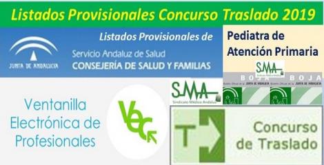 Publicada en el BOJA resolución del Concurso de Traslado 2019 con listados provisionales de Pediatra de Atención Primaria.